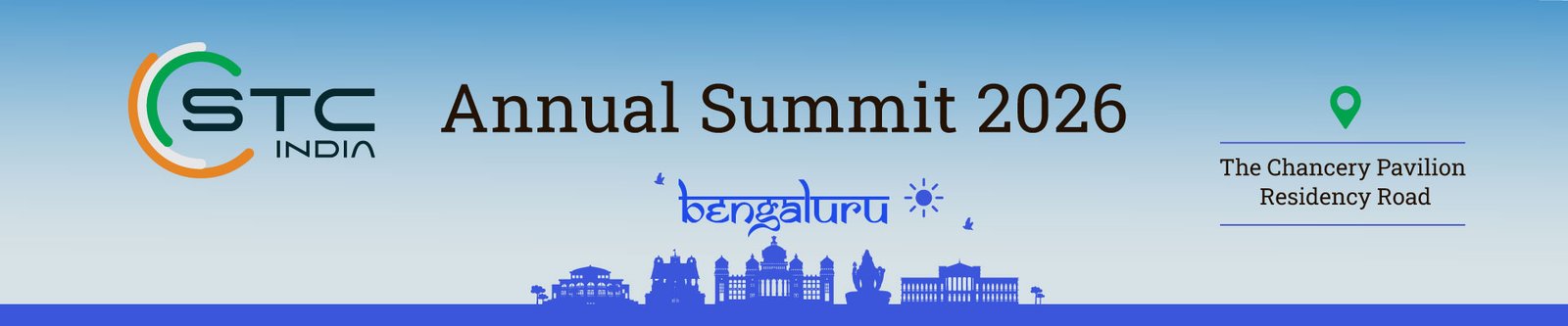 STC India Annual Summit 2026 at The Chancery Pavilion, Bengaluru